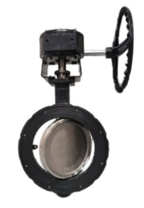 Przepustnica 2-mimośrodowa PN16 DN250 – armatura do procesów przemysłowych