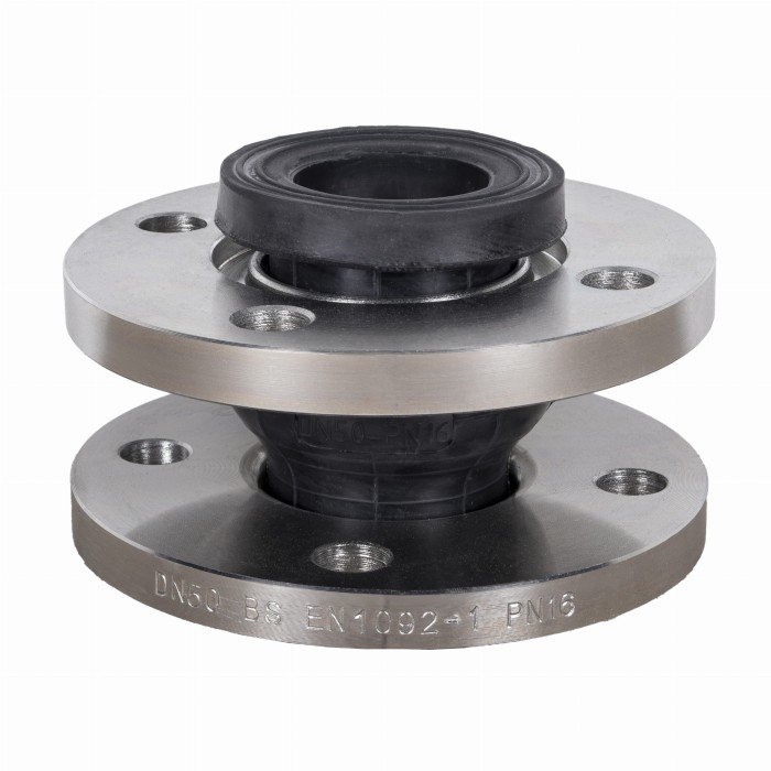 Kompensator gumowy KEK DN32 EPDM – kołnierze stal węglowa ocynkowana