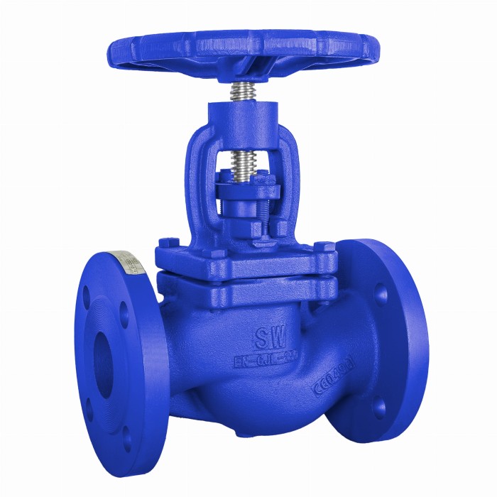 zawór grzybkowy żeliwny kołnierzowy PN25
